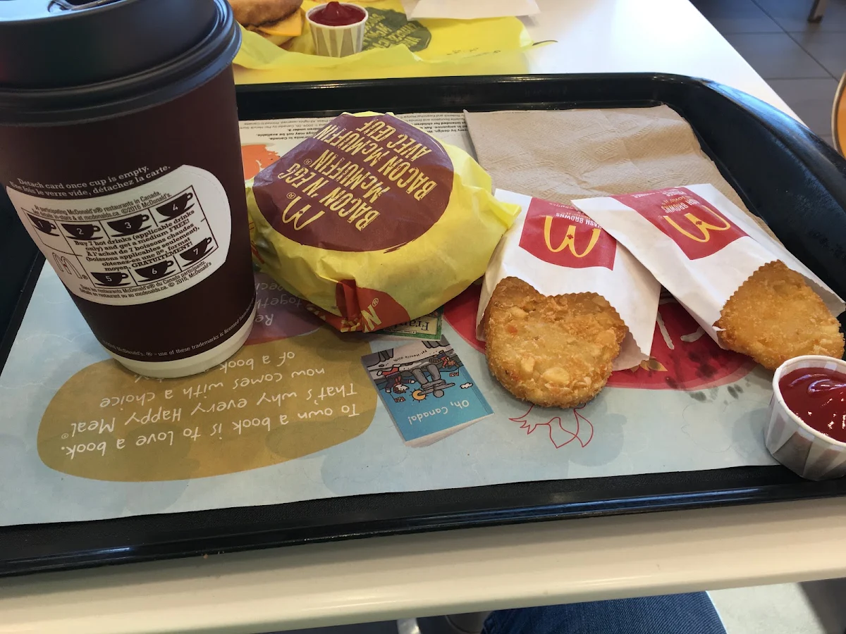 Bacon and Egg with Hash Brown Combo, McDonald's