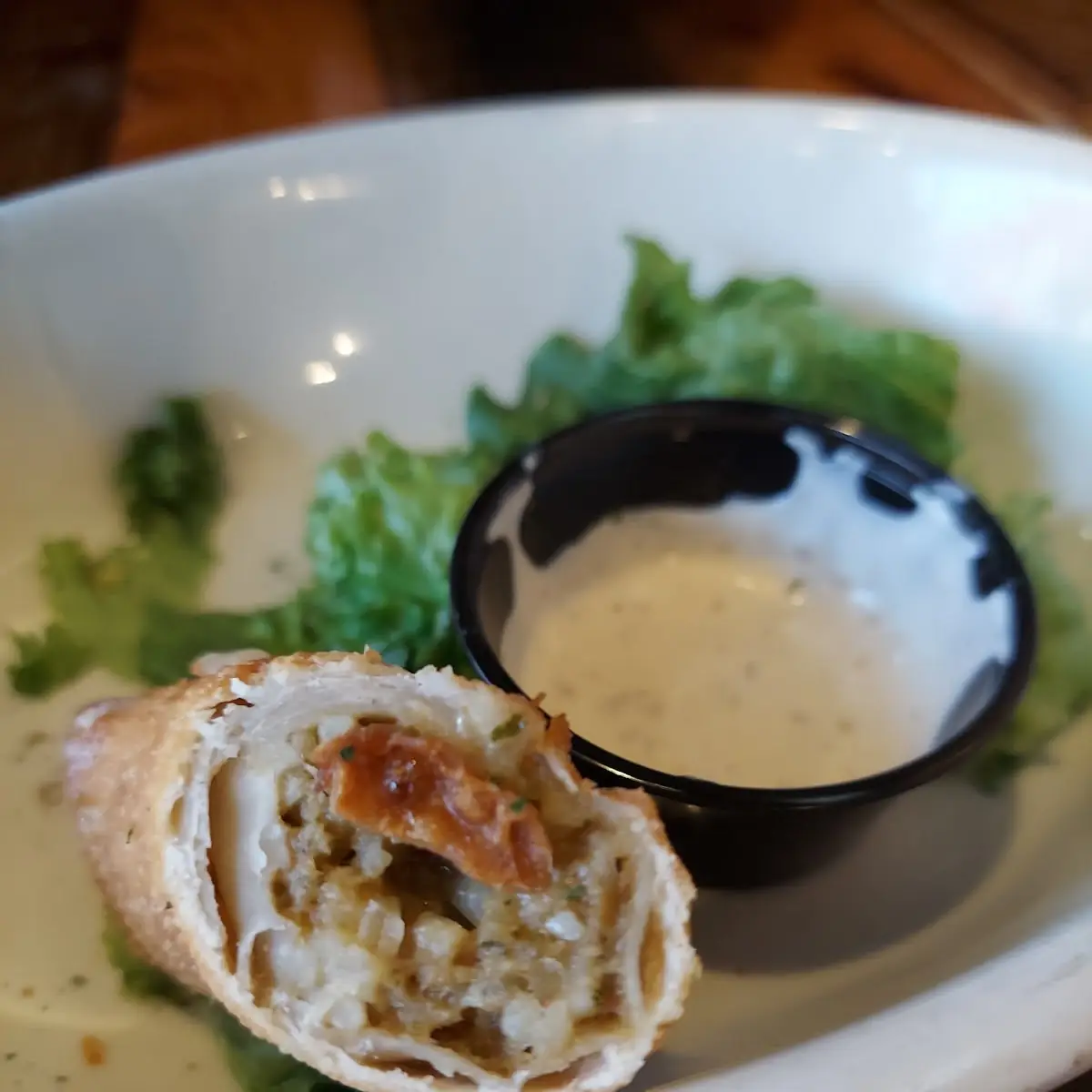 Boudin Egg Rolls
