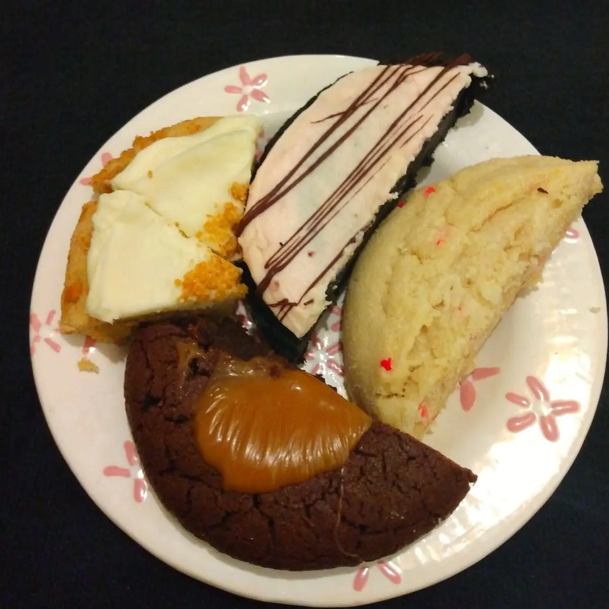 Cheesecake Double Chocolate Choc Caramel & Confetti