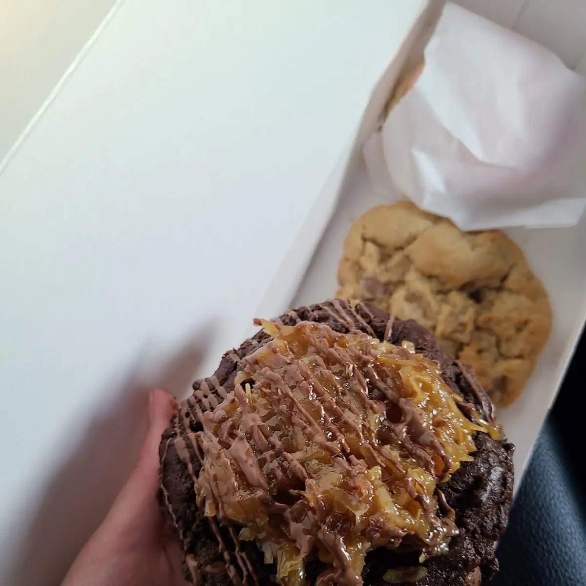 German Chocolate Cookie
