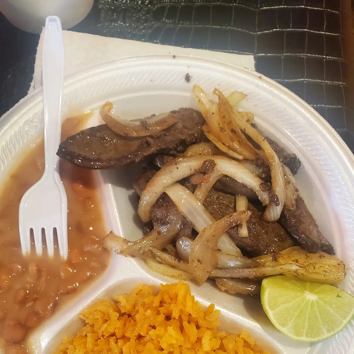 Higado Encebollado Liver w Onions