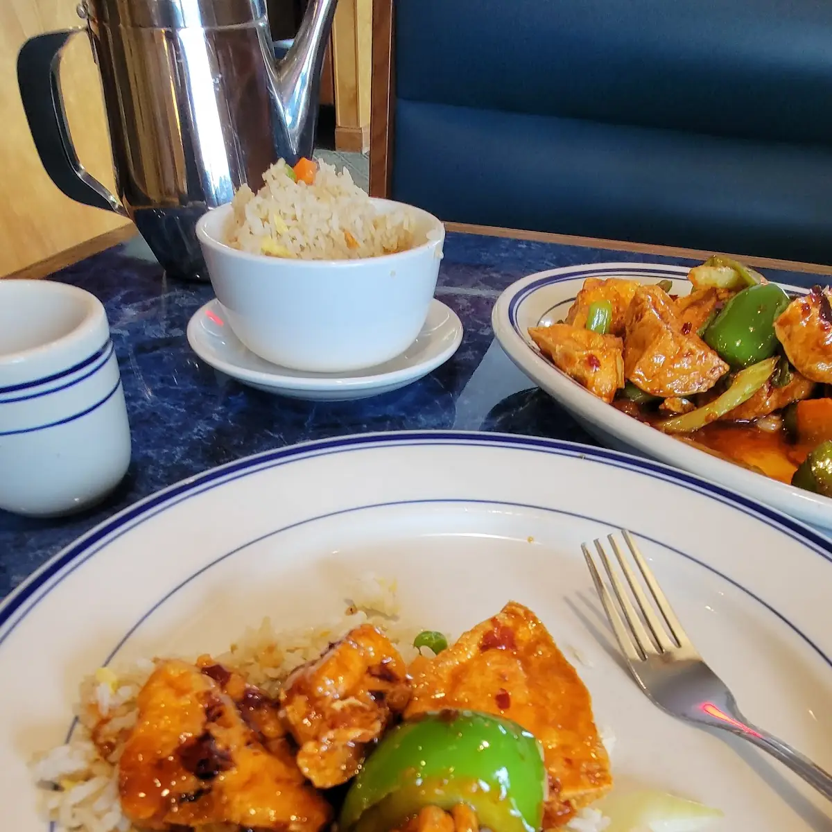 Szechuan Bean Curd with Mixed Vegetables
