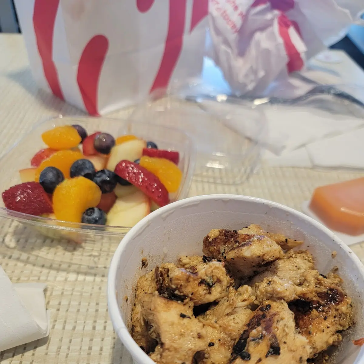 Grilled Chicken Nuggets