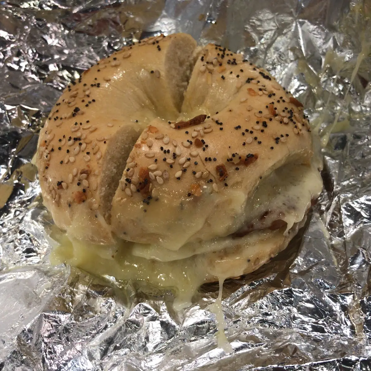 Sausage Egg and Cheese Bagel