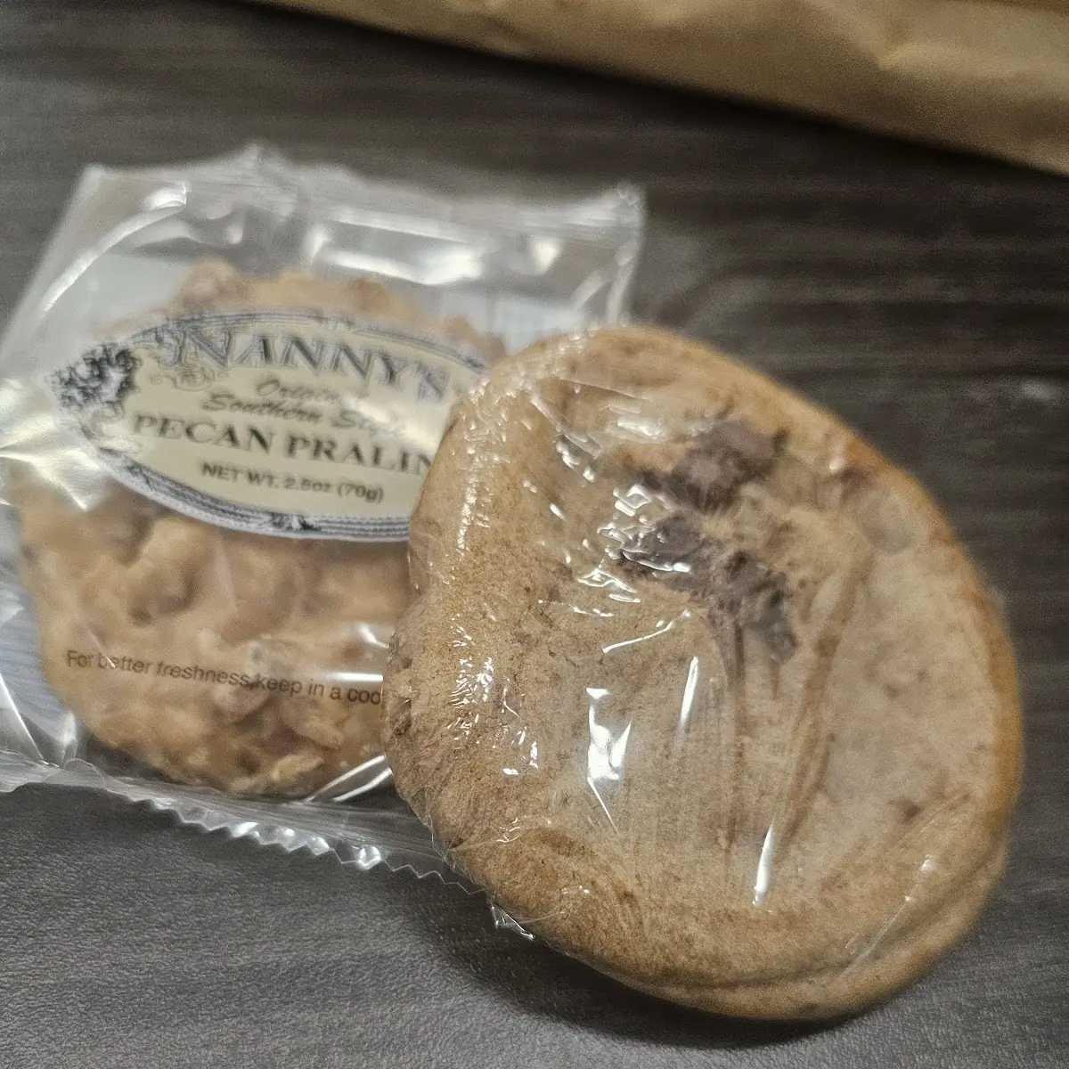Choco Chip Cookie and Praline