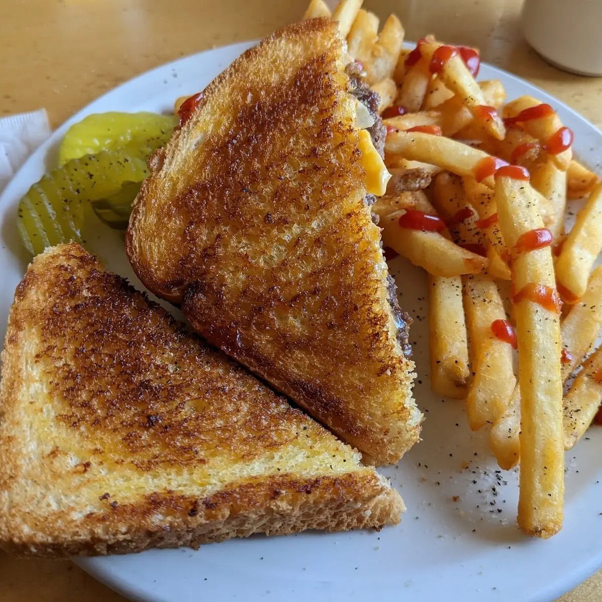 Grilled Cheese with Chips