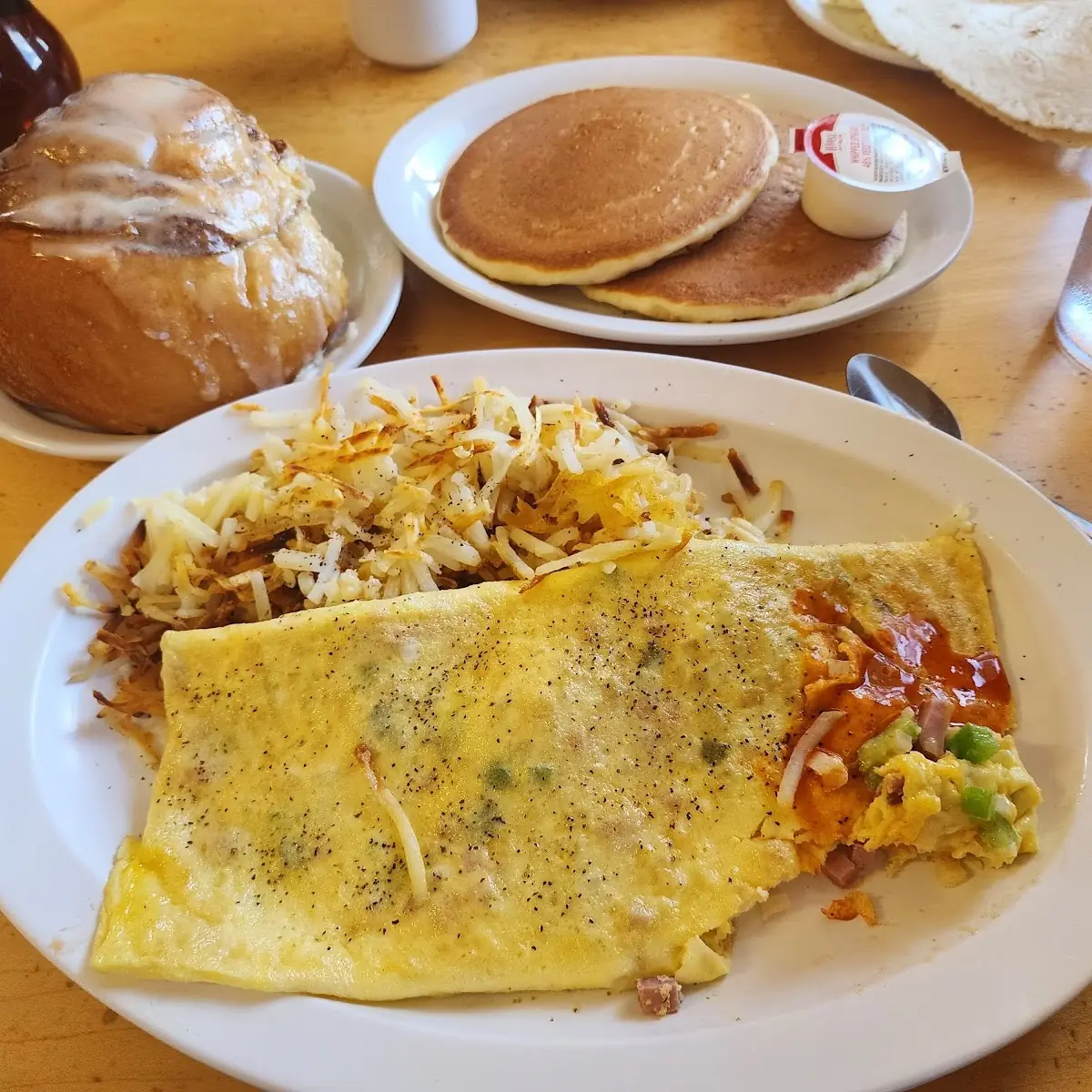 Pancake and Sausage Breakfast Platters