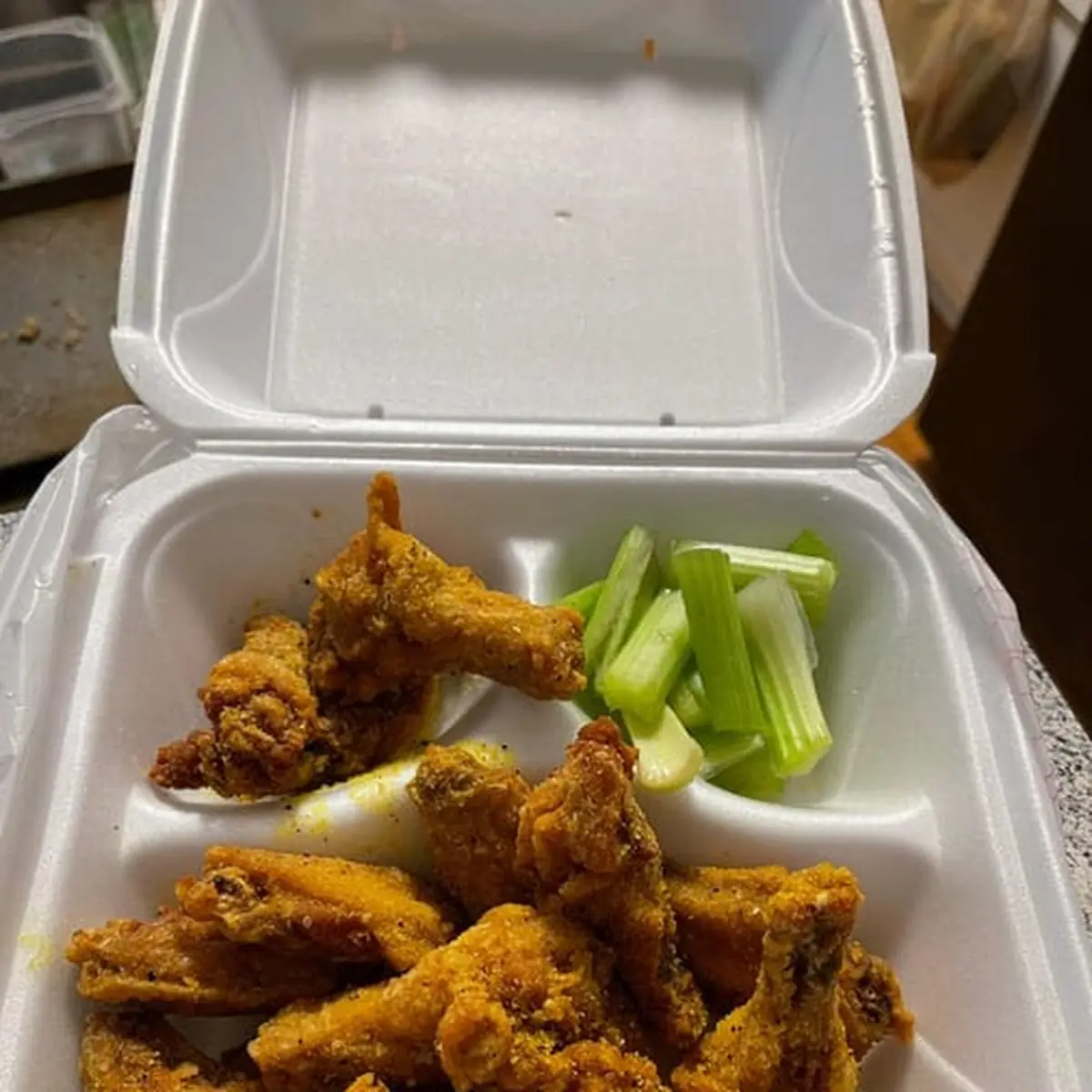 Cajun BBQ Wings not Really Cajun