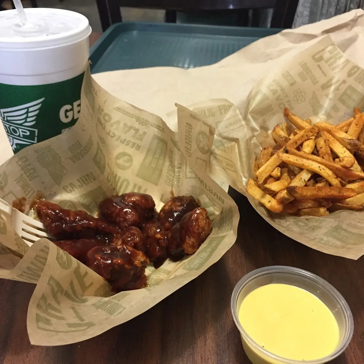 Hickory Smoked BBQ Wings