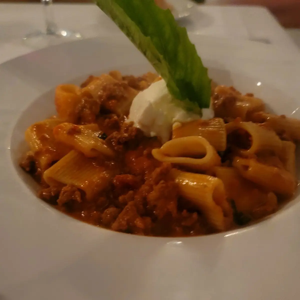 Rigatoni Bolognese