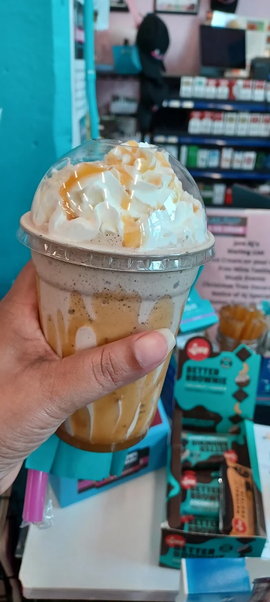Cookie Dough and Caramel and Moose Tracks Mixed