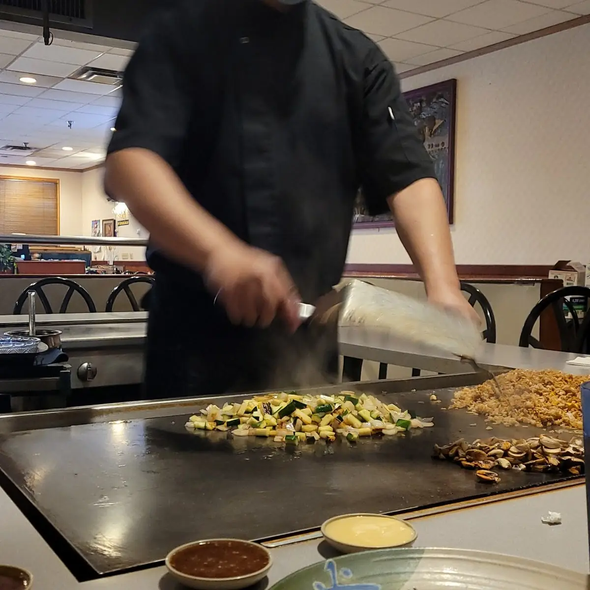 Chicken and Shrimp Fried Rice