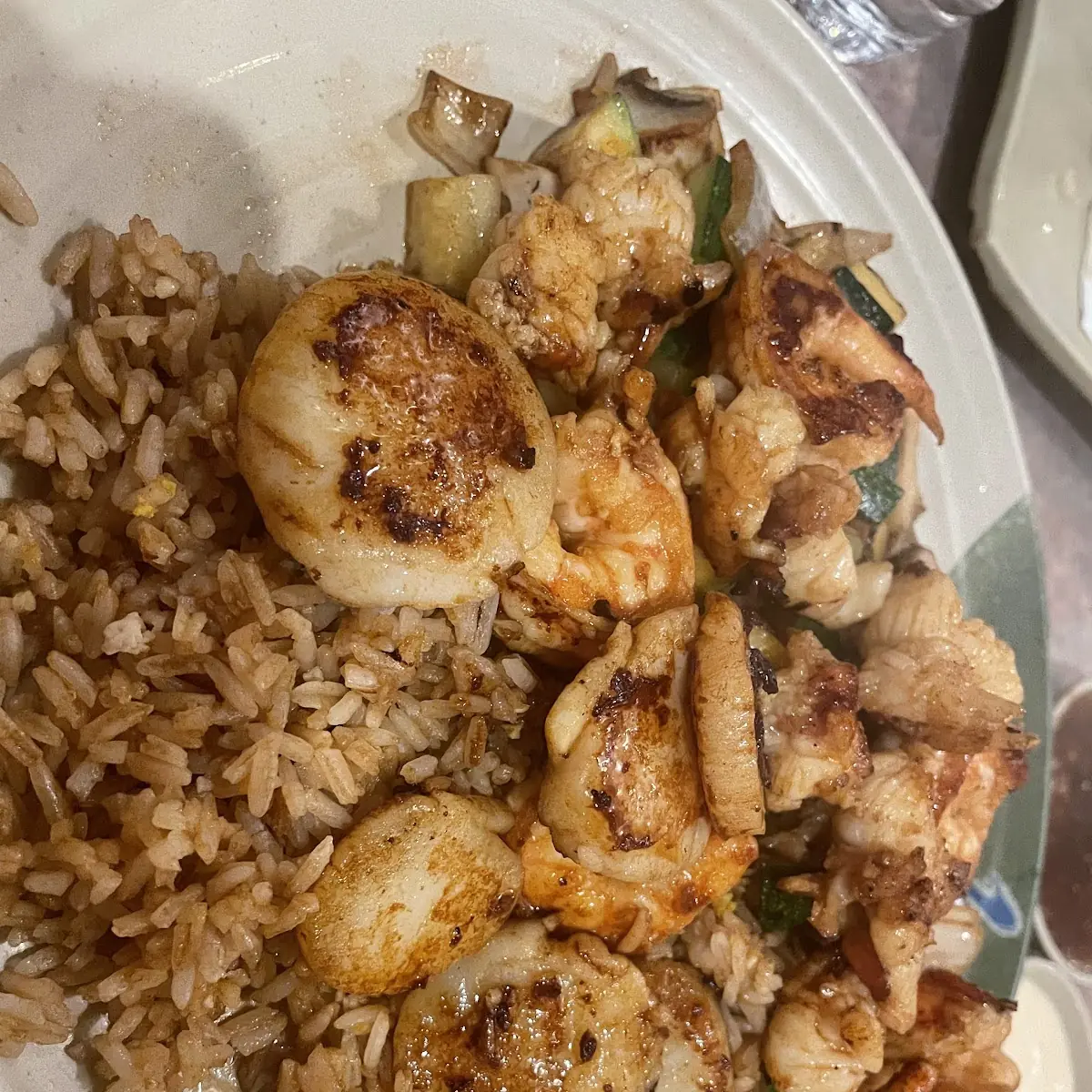Scallops with Garlic Sauce