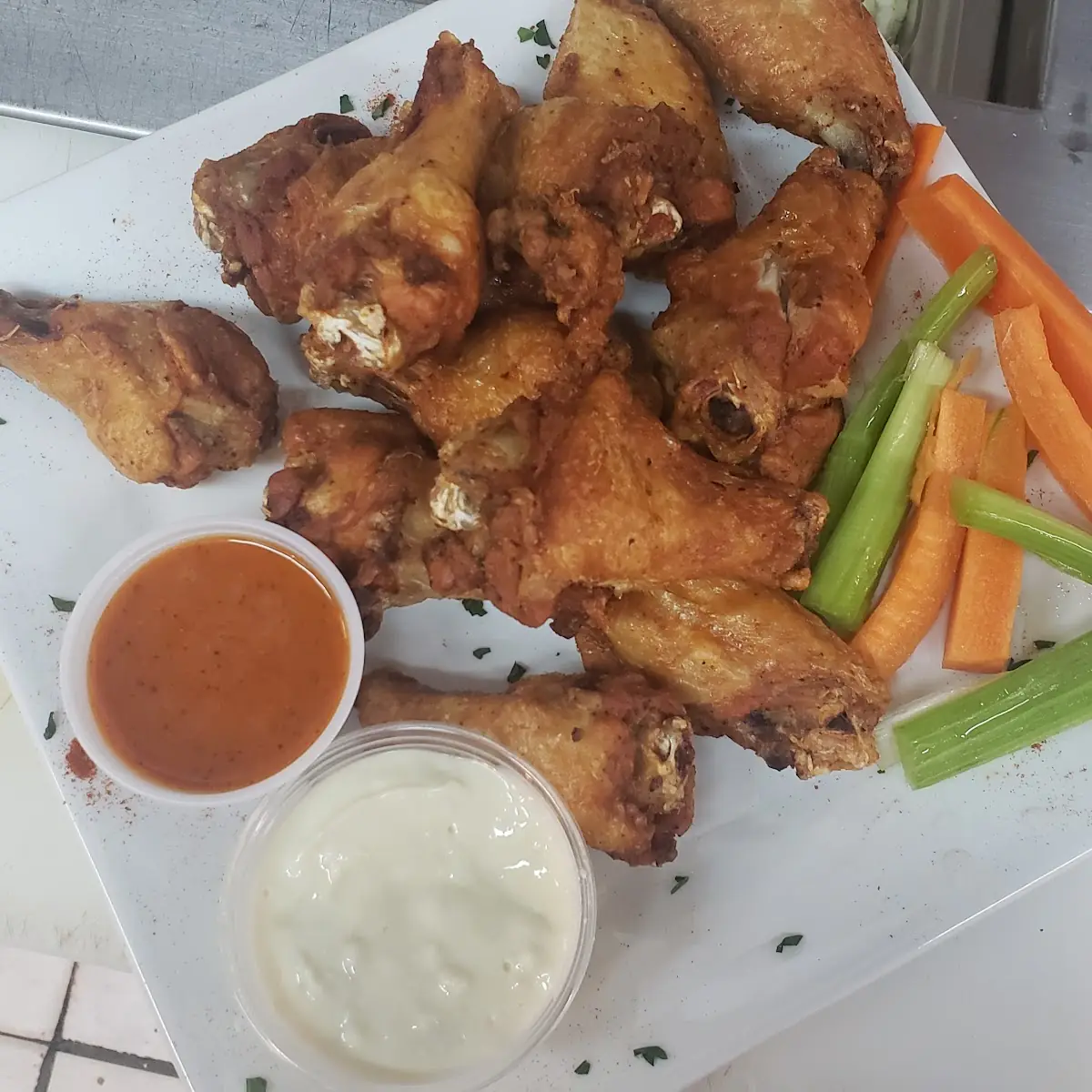 Breaded Chicken Wings