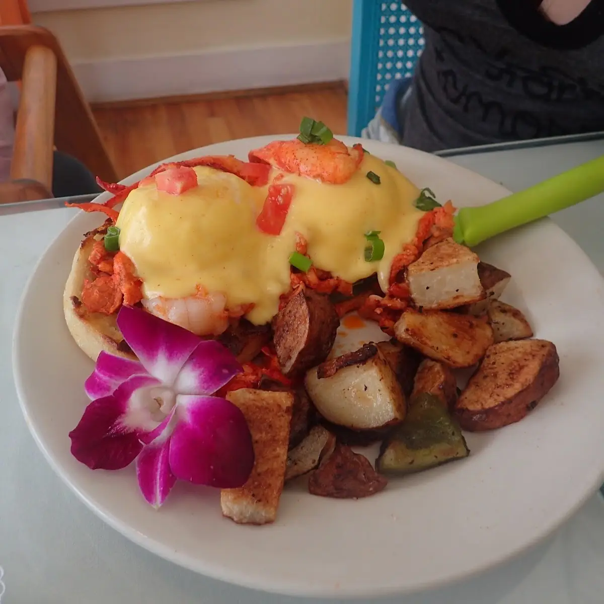 Corn Beef Hash Benedict