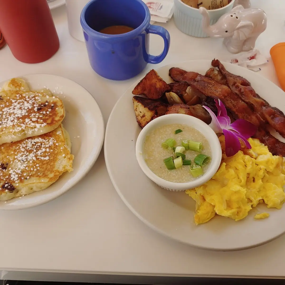 Uncle Harry's Party Breakfast with Scrambled Eggs