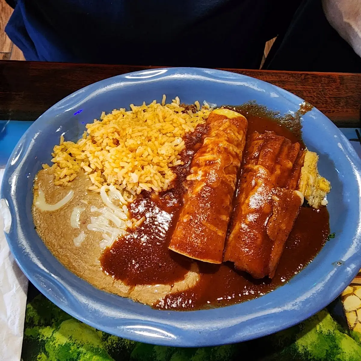 Two Enchilada Dinner