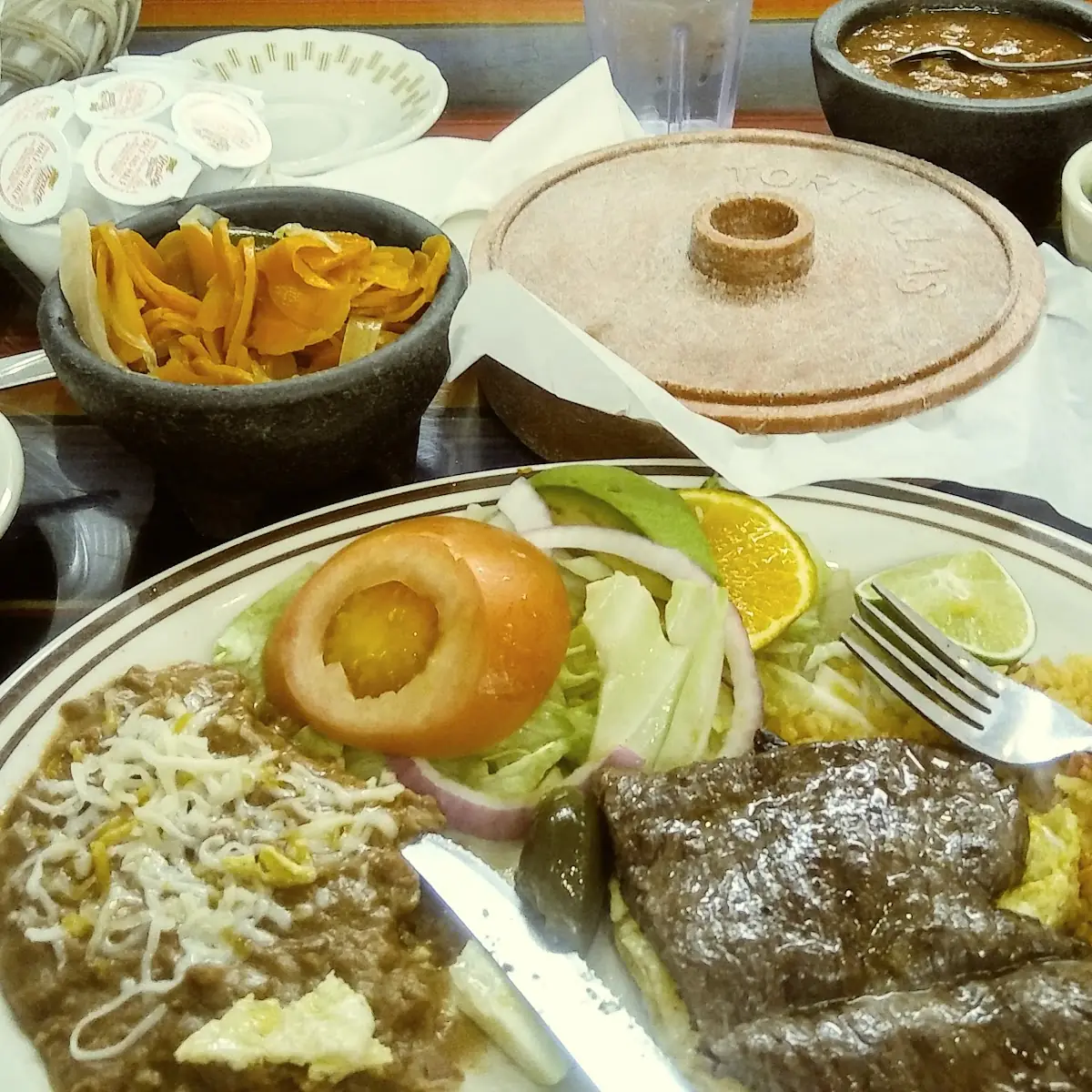 Huevos Revueltos Carne