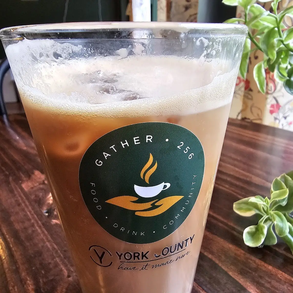 Iced Dirty Chai Latte