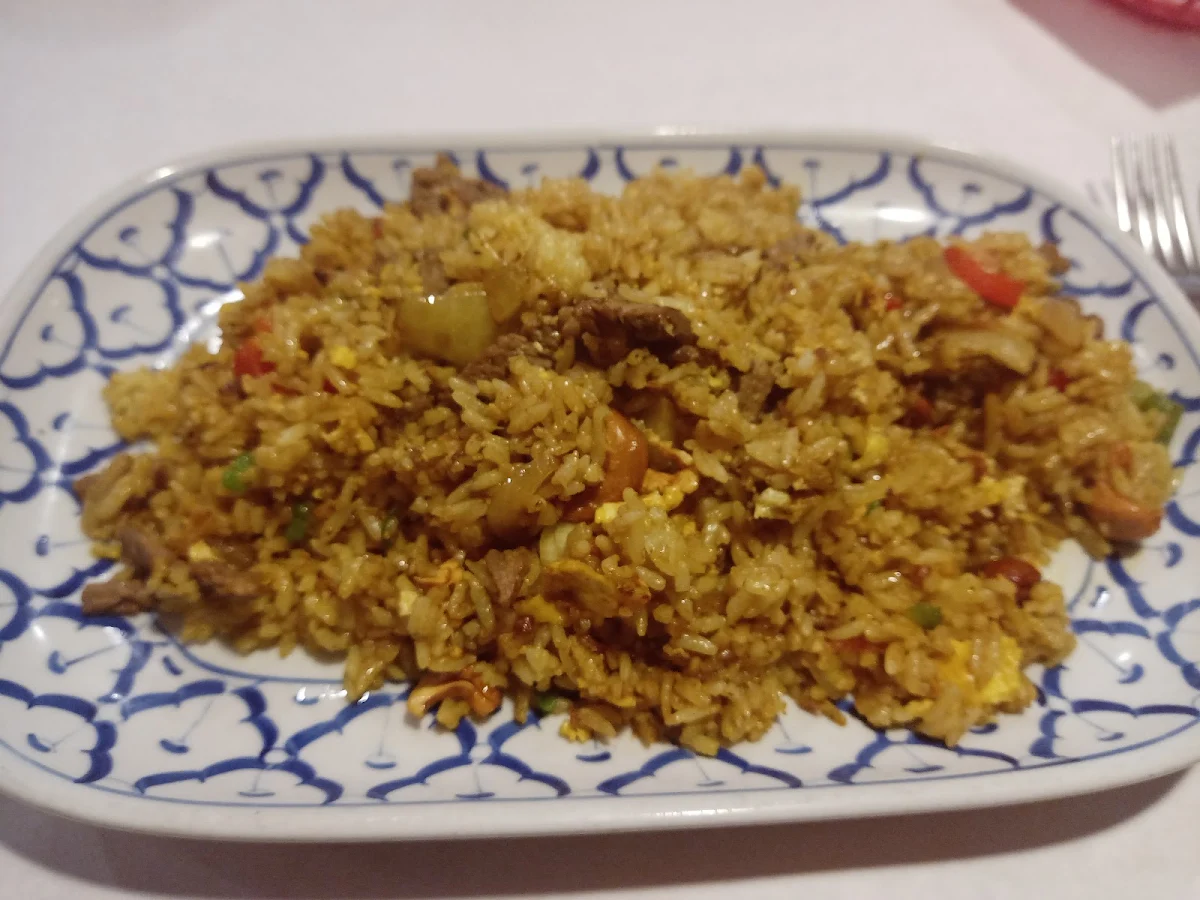 Spicy Beef Fried Rice