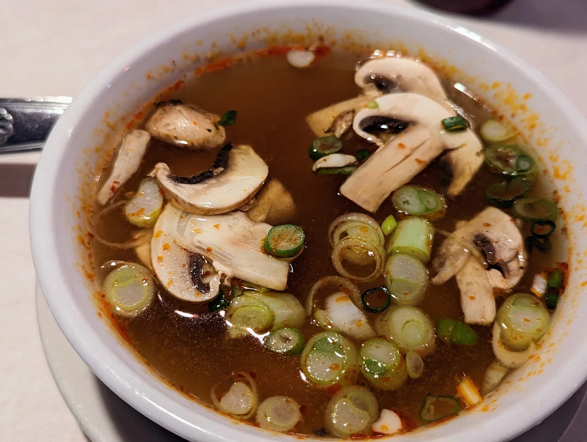 Tomyum Shrimp Soup