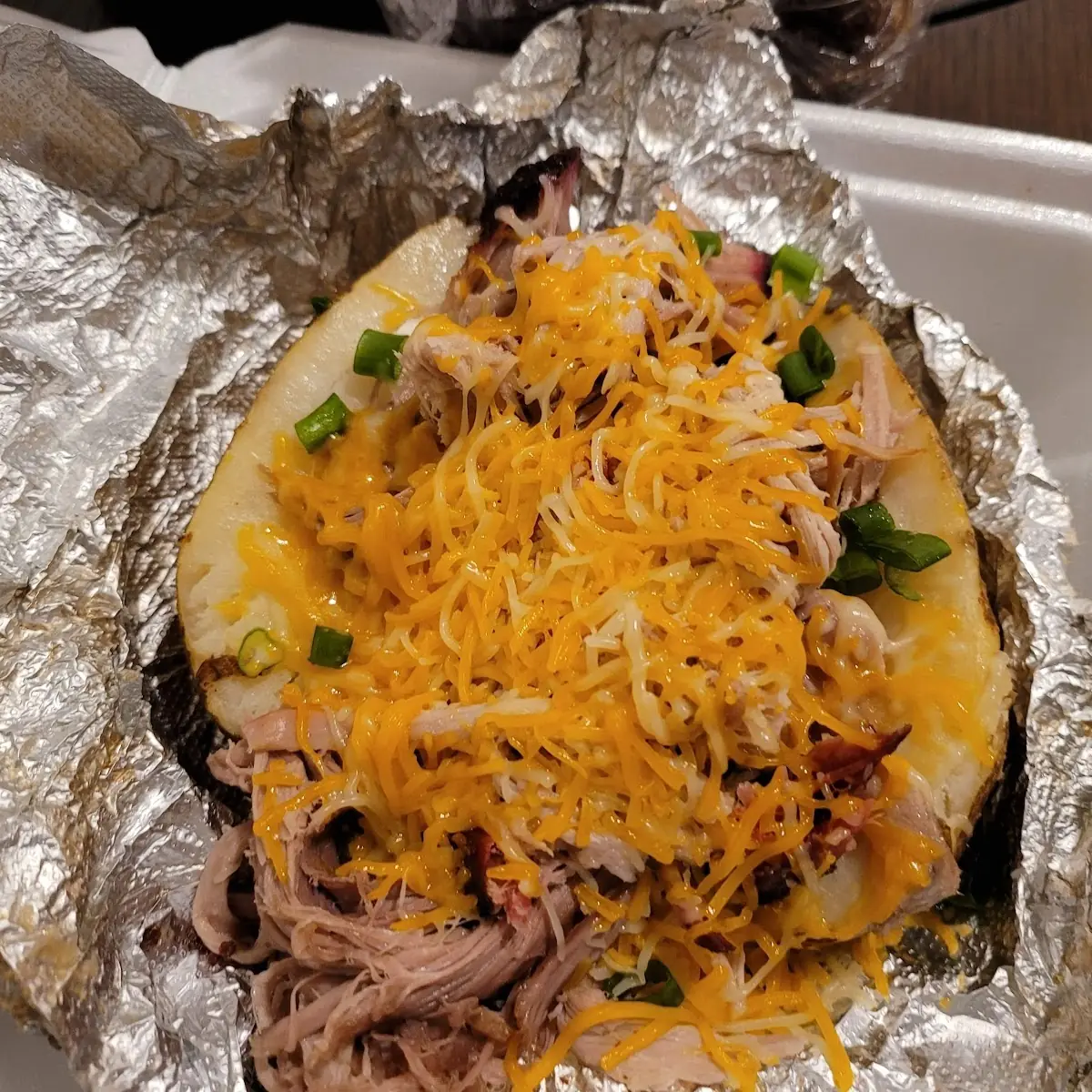Pulled Pork Baked Potato