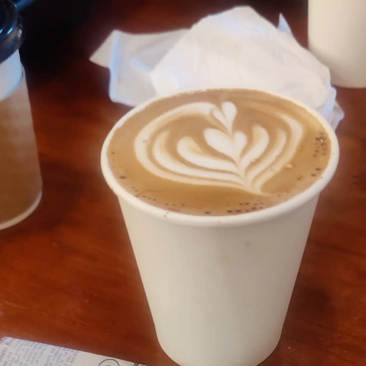 Chocolate Croissant and Mocha