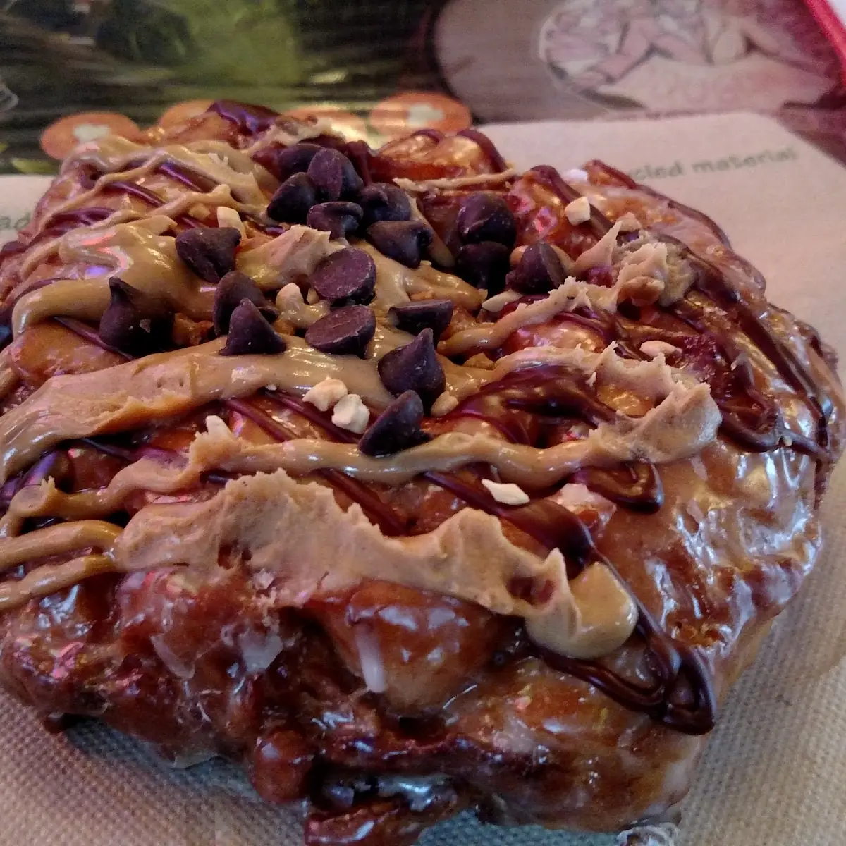 Banana Fritter with Peanut Butter