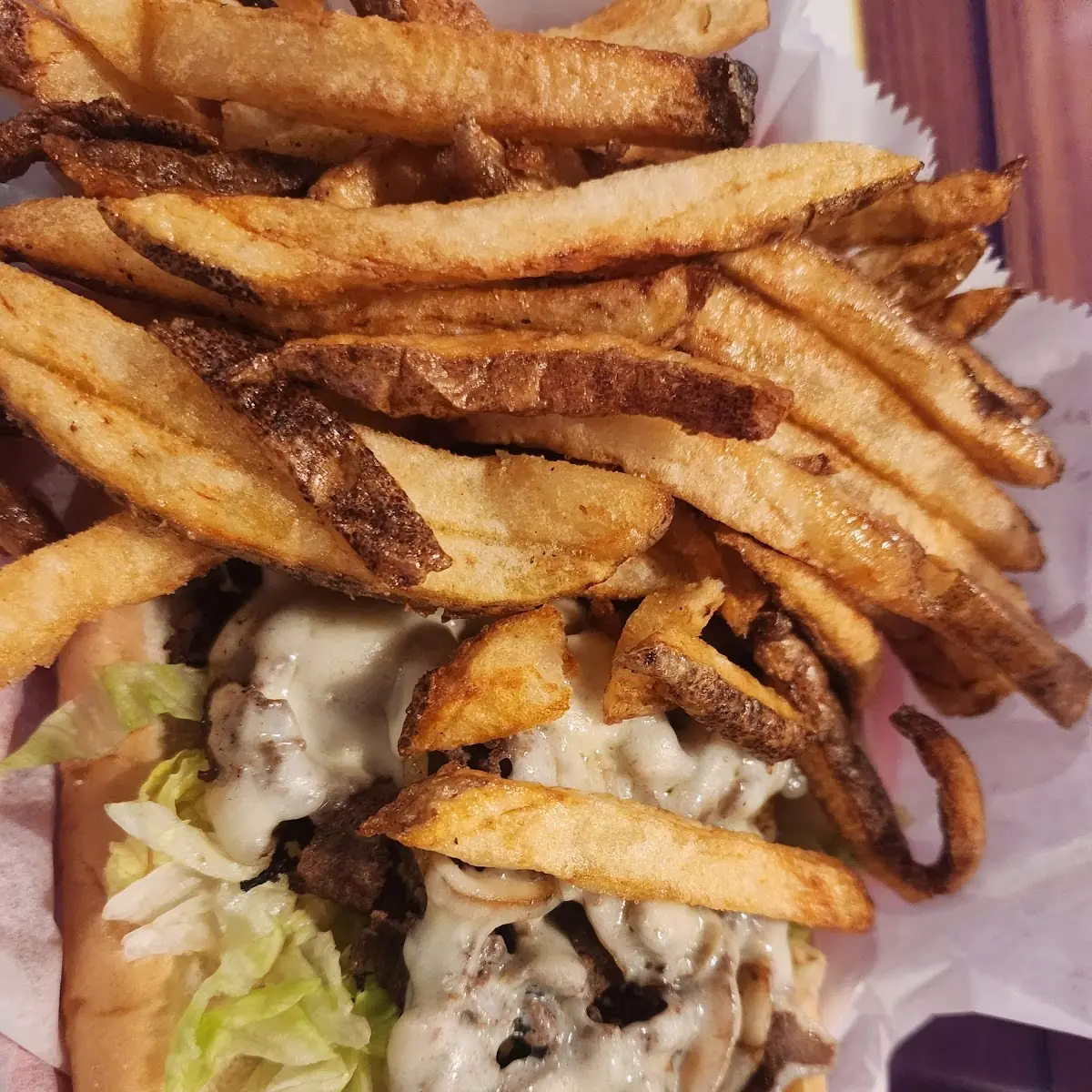Philly Cheesesteak Sandwich