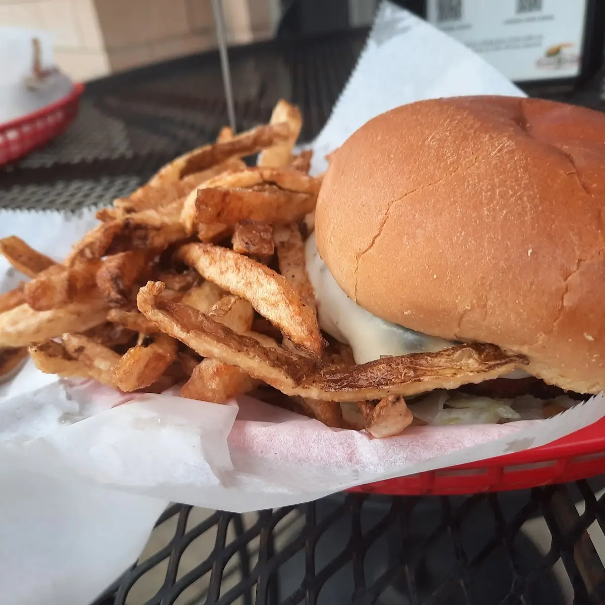 Veggie Burger Menü