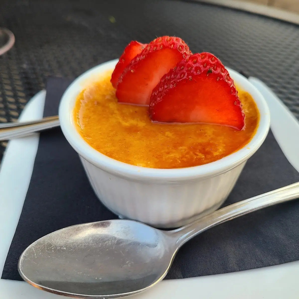 Honey Lavender Creme Brûlée