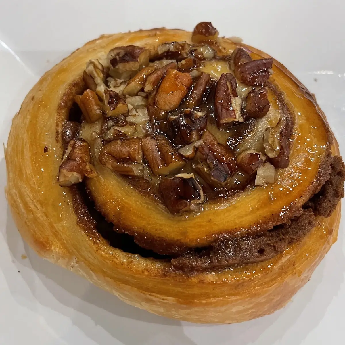 Cinnamon Roll with Nuts