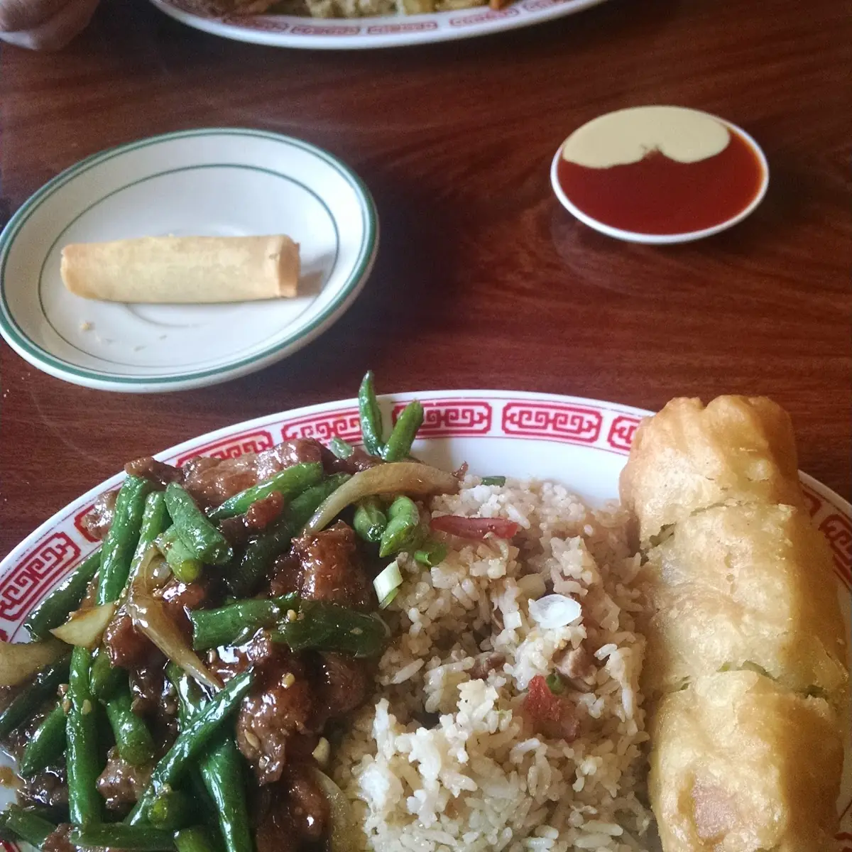 Beef and Green Bean with Fried Rice