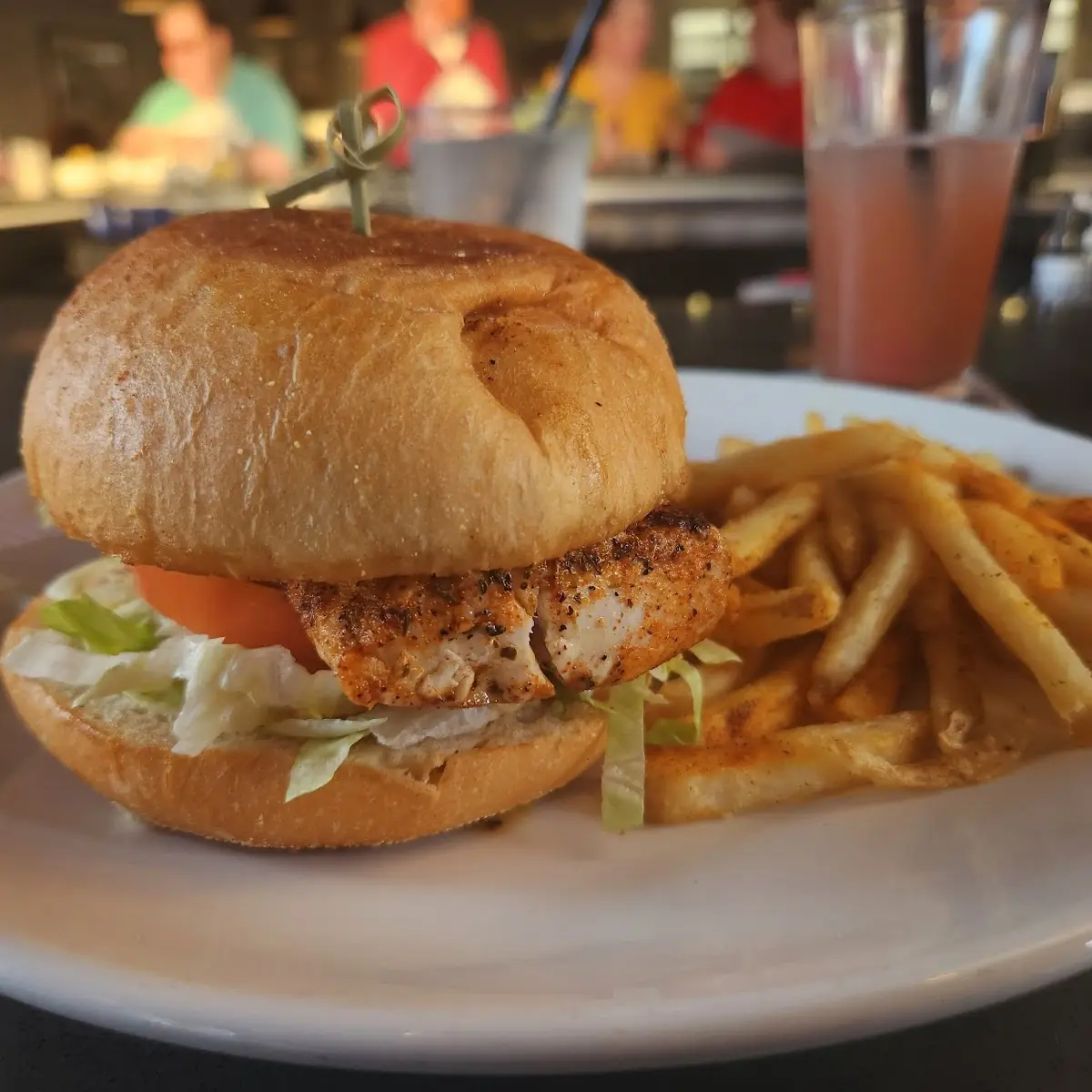 Blackened Mahi Sandwich