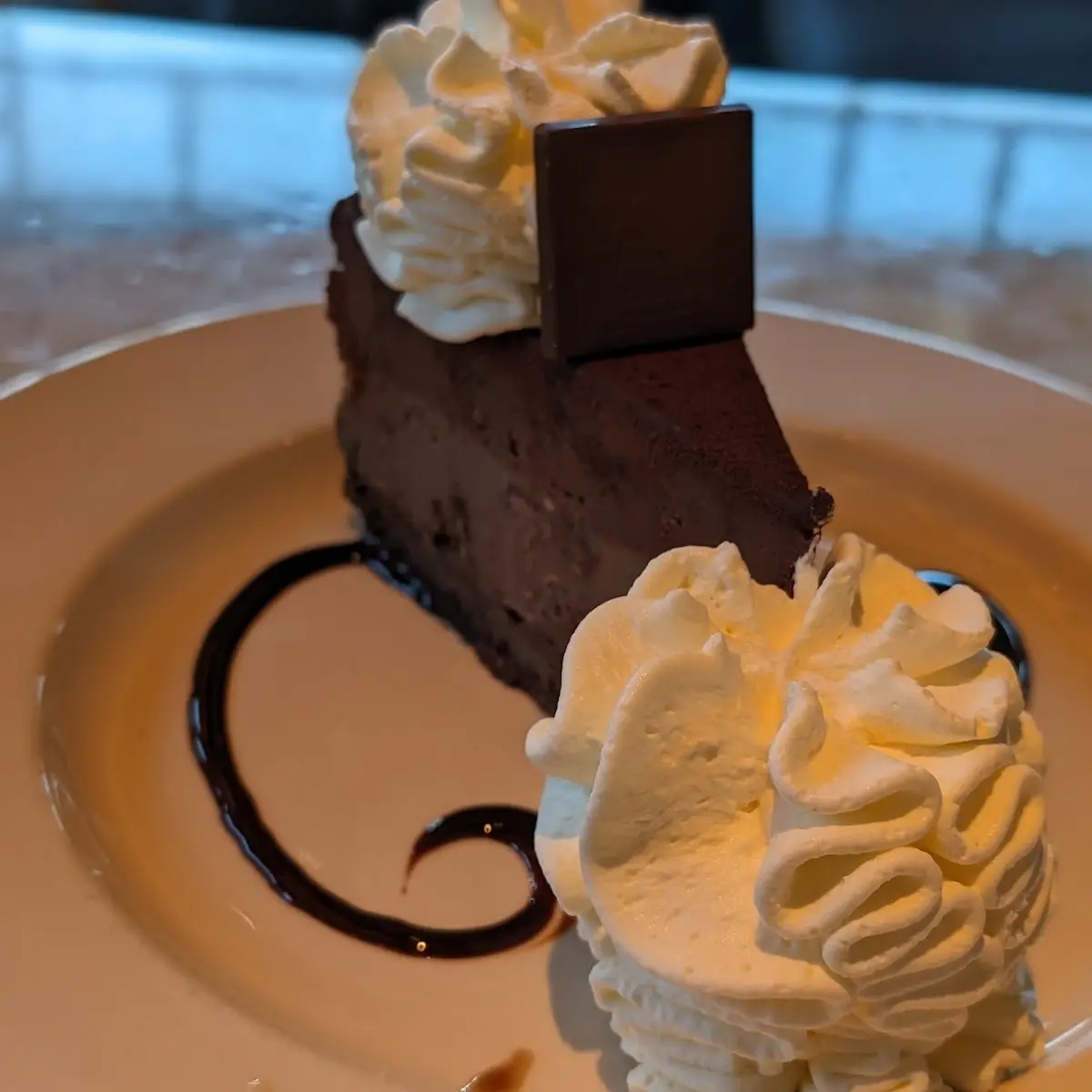 Toasted Coconut Chocolate Cheesecake