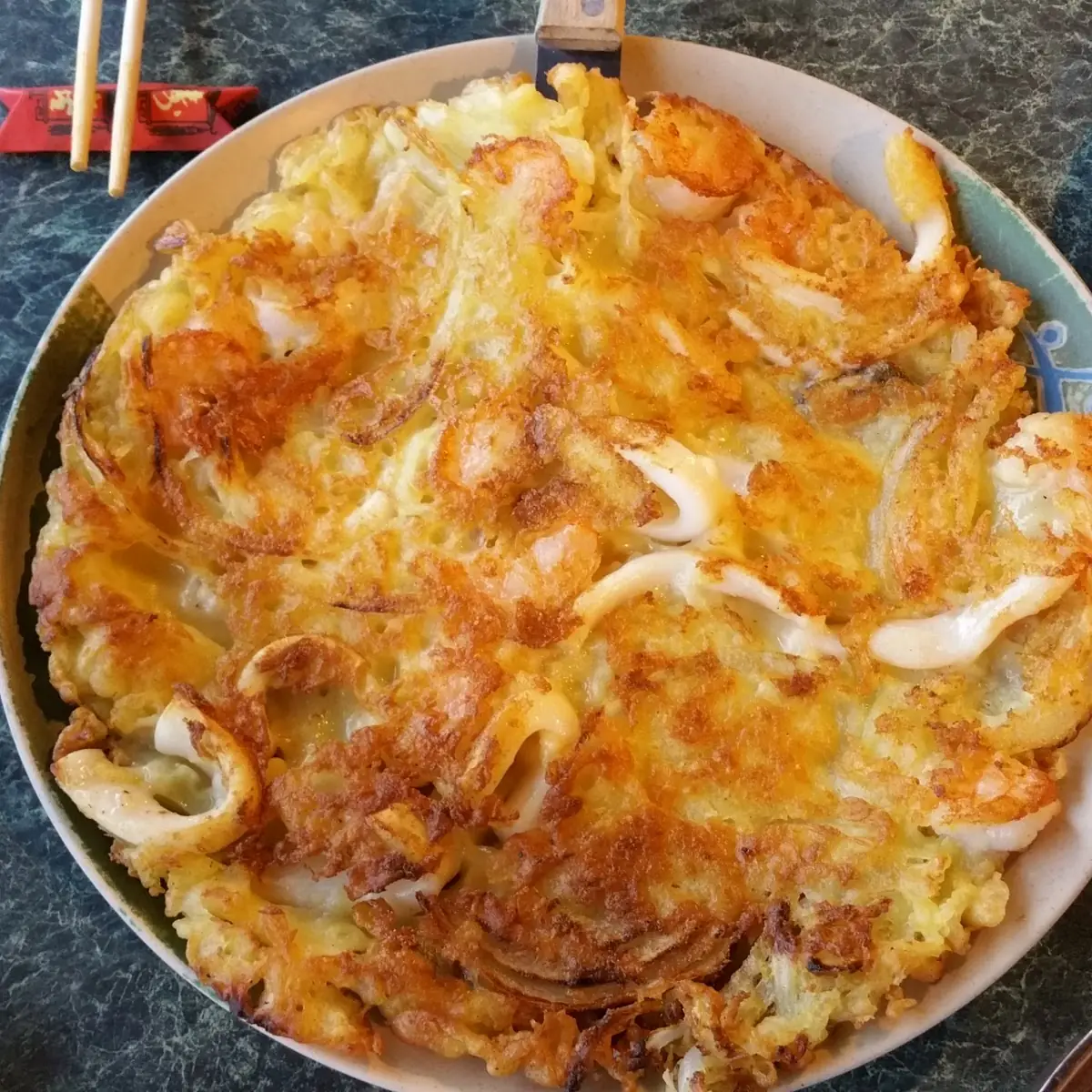 Seafood Pancake