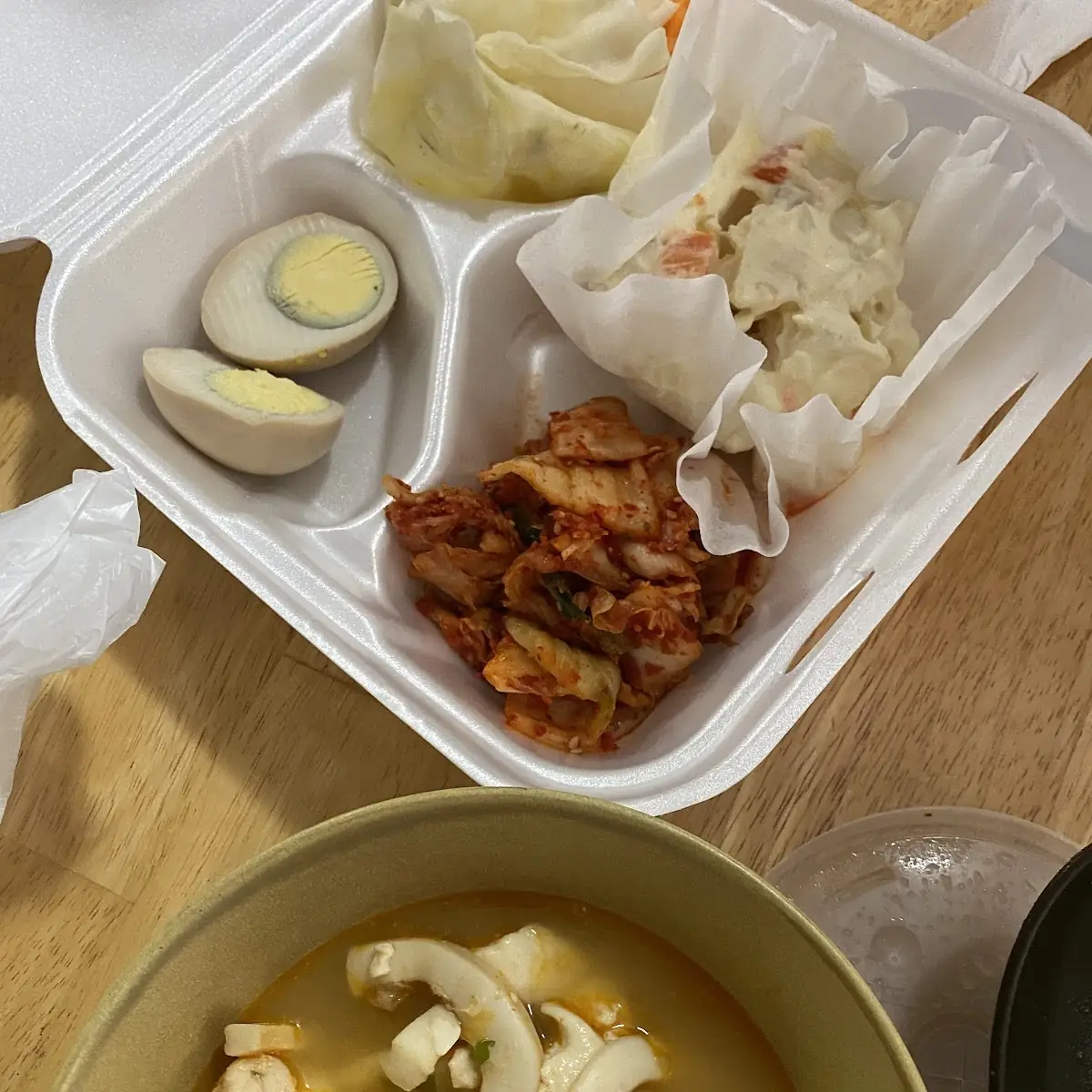 Tofu Seafood Soup