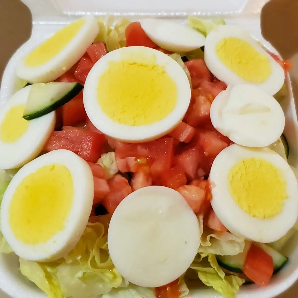 Side Salad with Egg