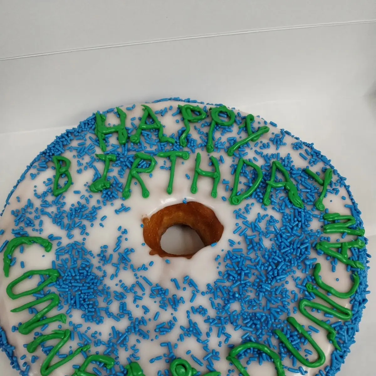 Birthday Donut