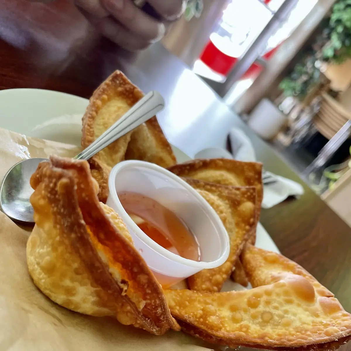 - Crab Cheese Wonton