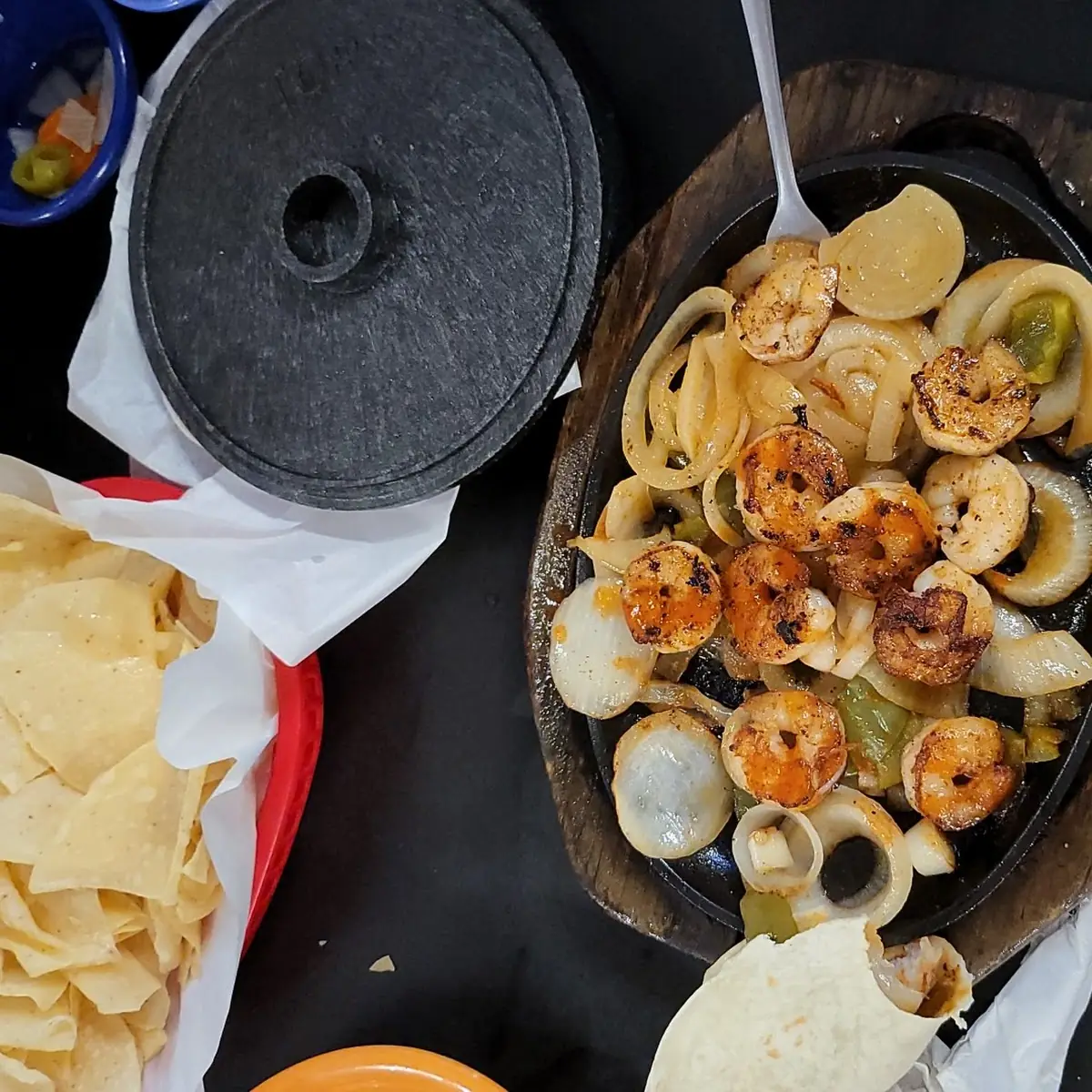 Shrimp Fajitas