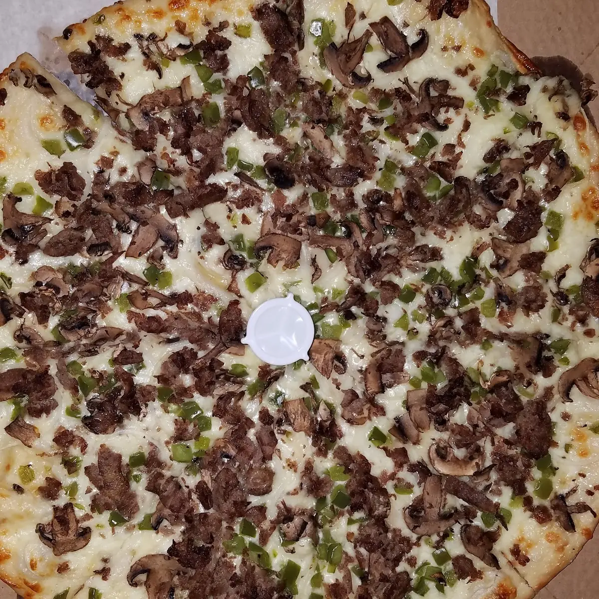 Philly Cheese Steak Pizza