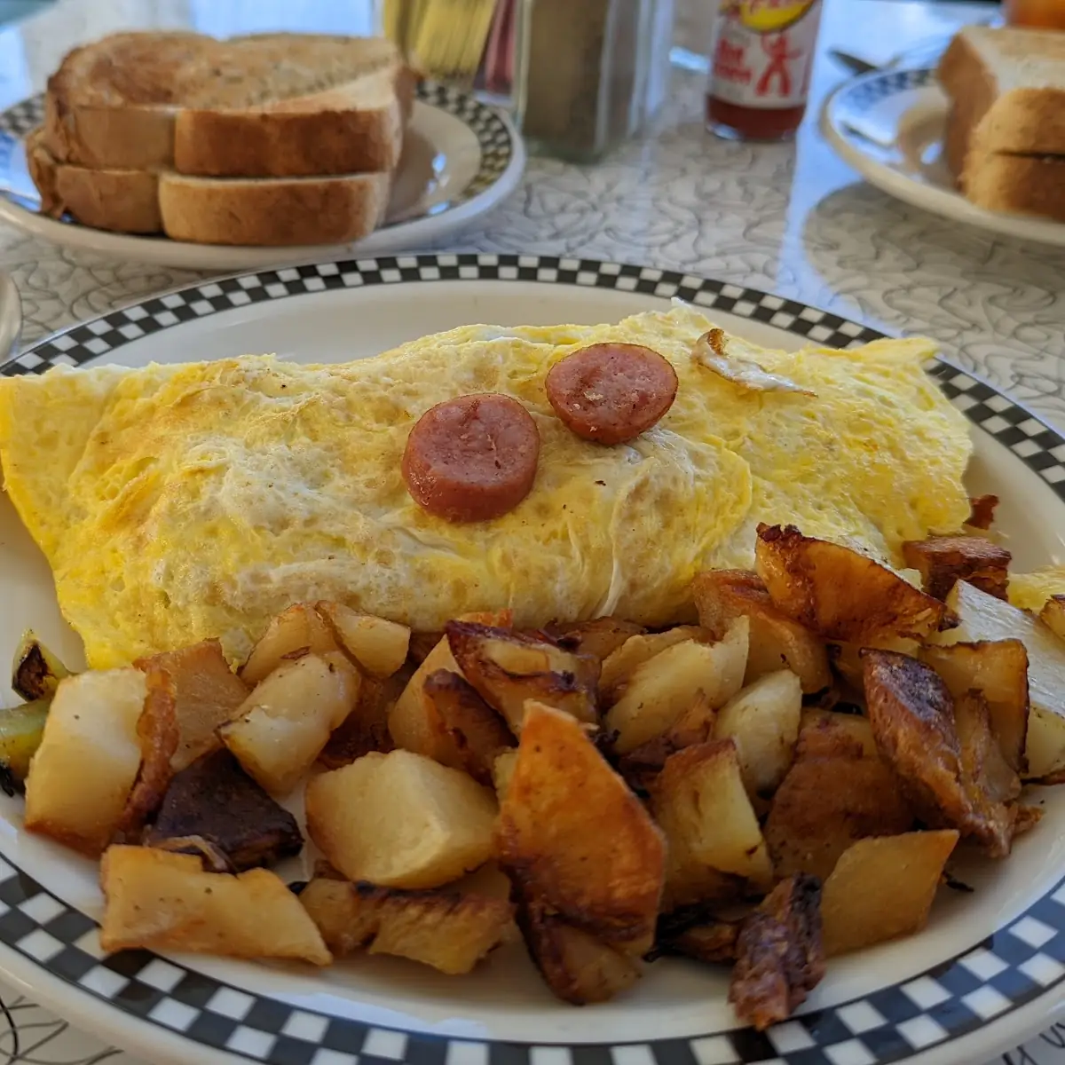Corned Beef Hash Omelette