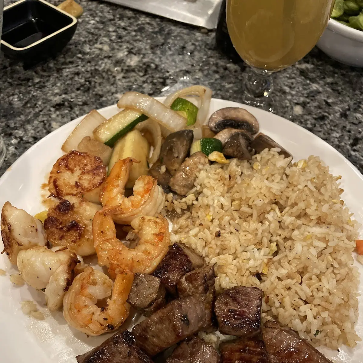 Beef and Shrimp Fried Rice