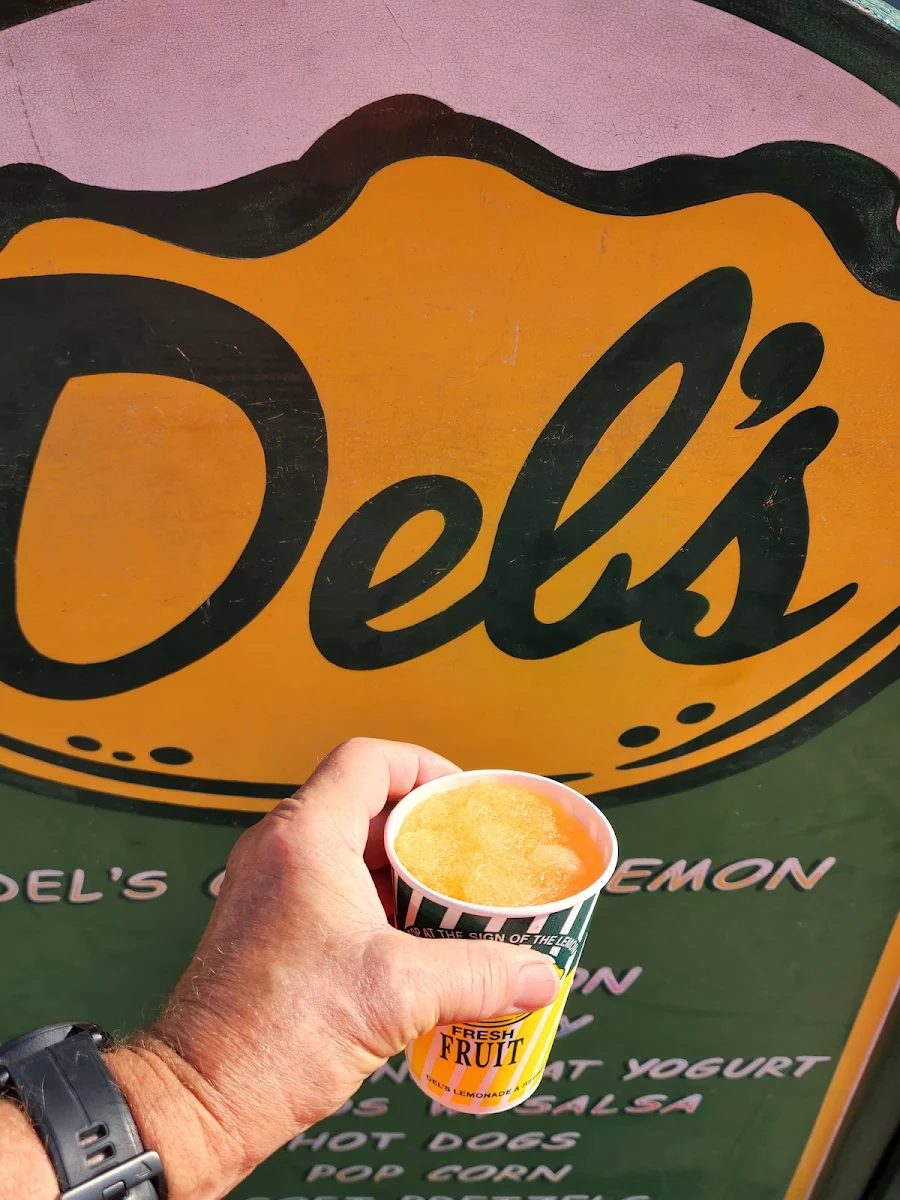 Mango Peach Frozen Drink