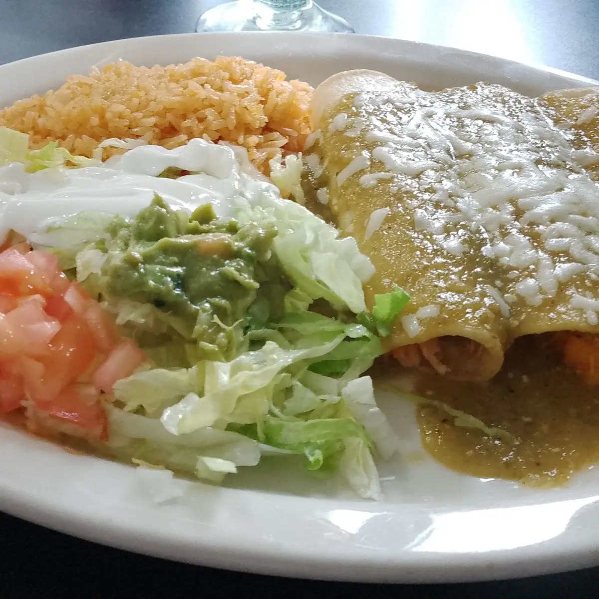 Enchiladas Verdes