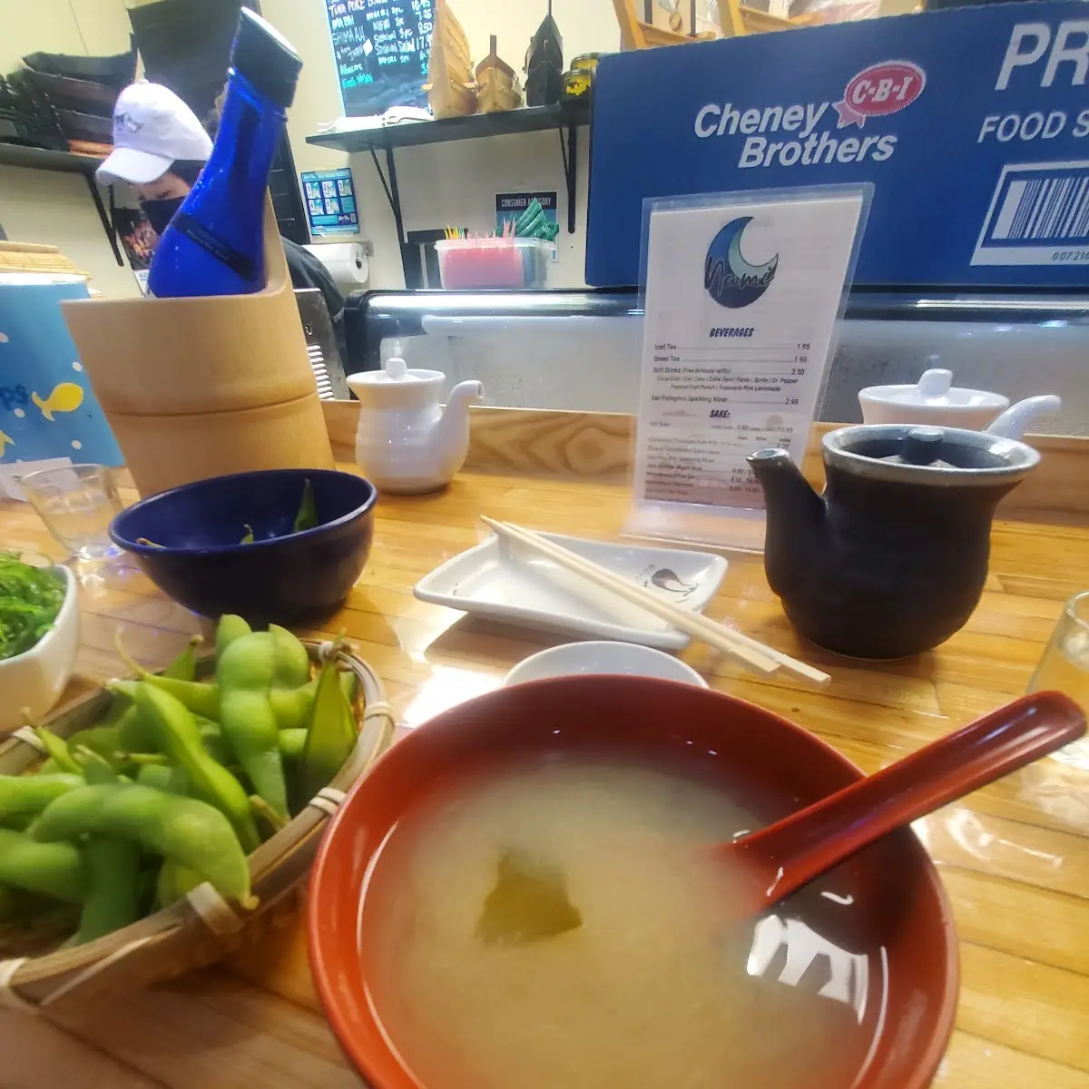 Edamame and Miso Soup