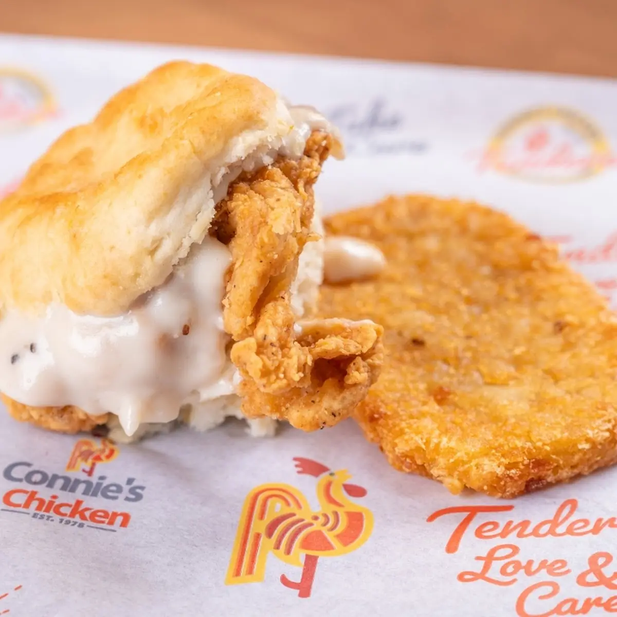 Honey Butter Chicken Biscuit Combo