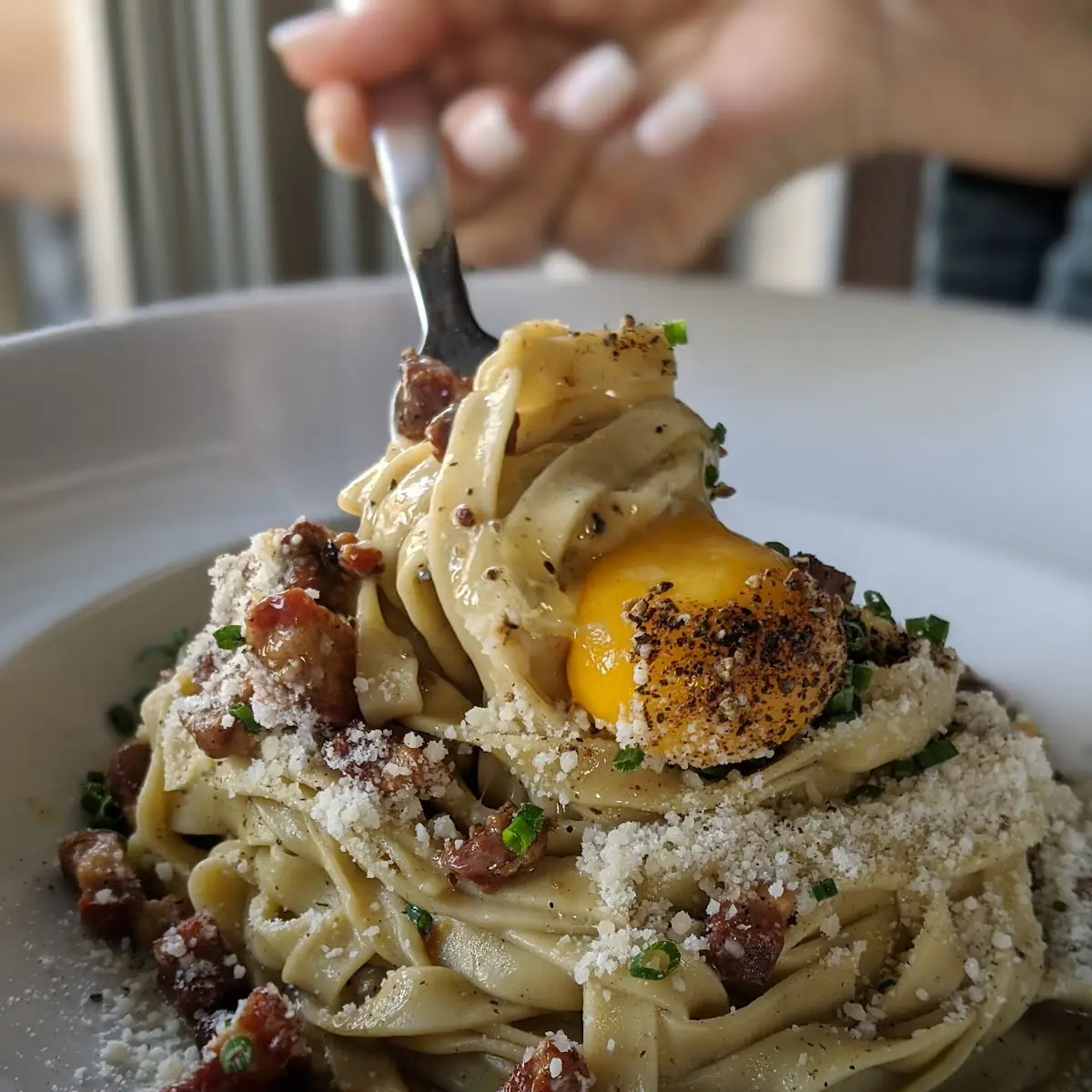 Black Pepper Tagliatelle