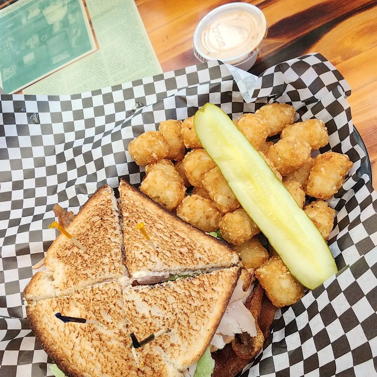 Grilled Cheese Basket